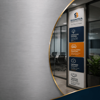 Office Sticker Signage