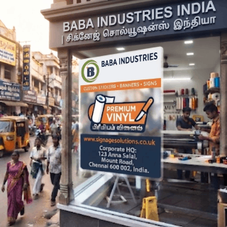 Shopfront Sticker Signage